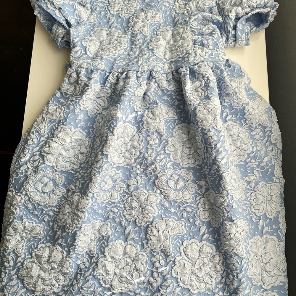 7 for 30$ SHEIN Blue and White Floral girl Dresses
